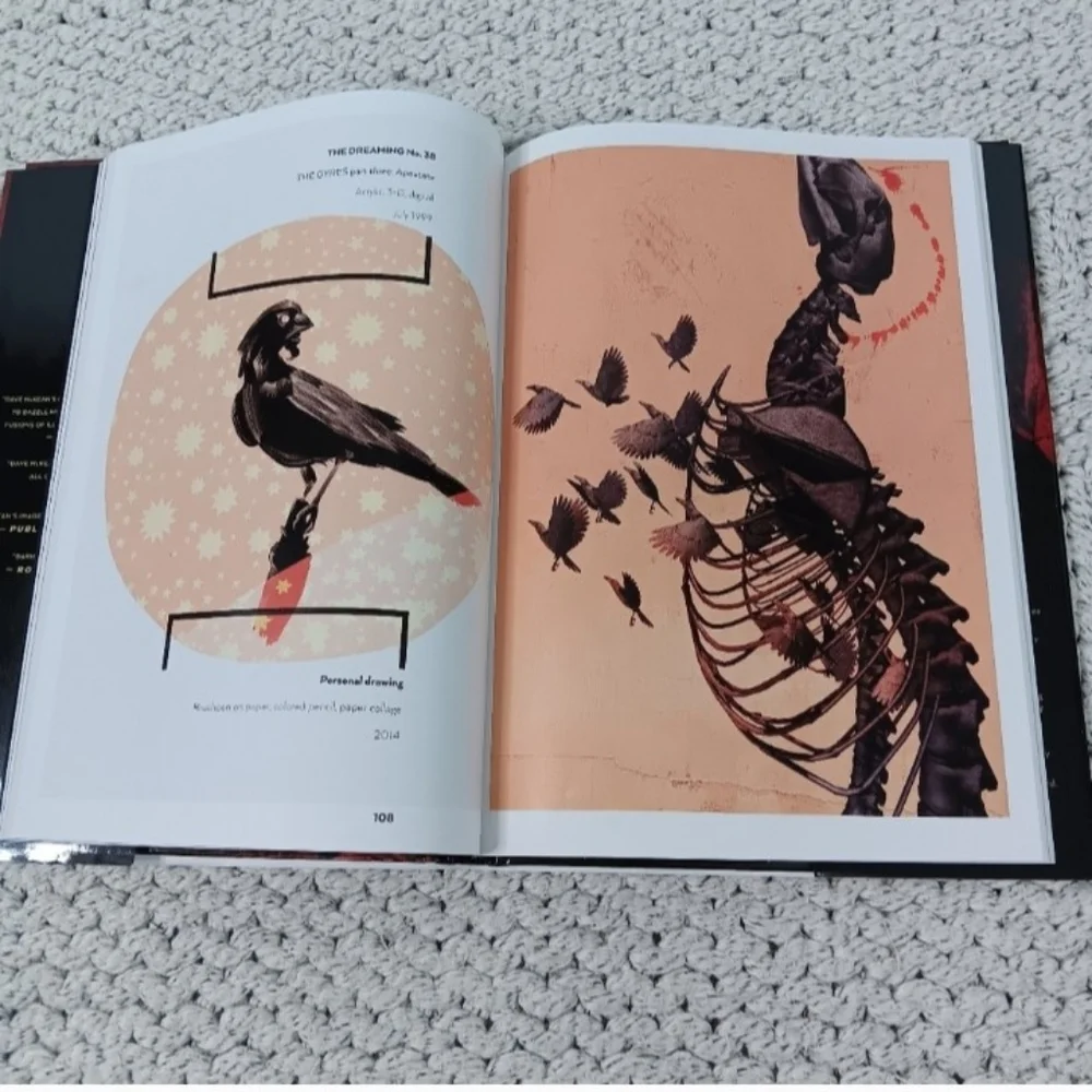 NWT Dream States: The Collected Dreaming Book 1997-2014 by Dave McKean Hardcover - Picture 6 of 6